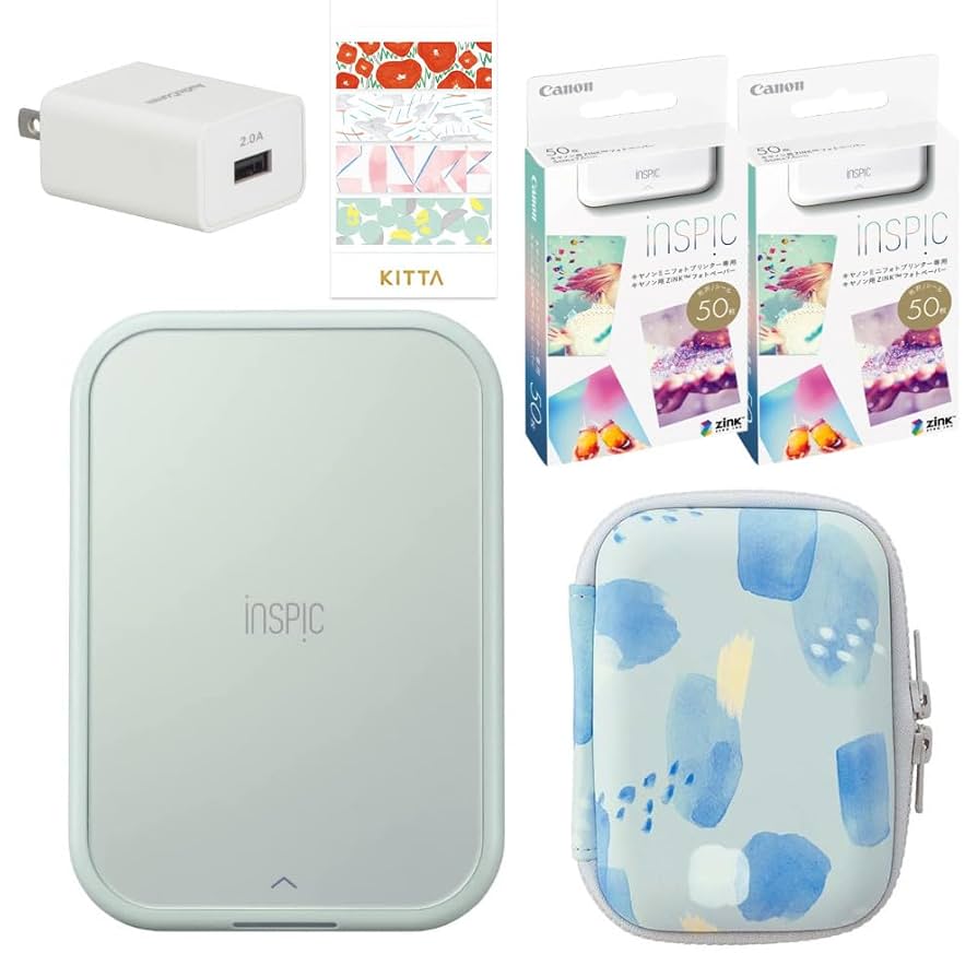 キャノン PV-223-BL ミニフォトプリンター iNSPiC フォトペーパー ミニフォトプリンター iNSPiC PV-223 (各色)